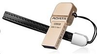 ADATA i-Memory Flash Disk 128GB USB3.1 AI920, zlatá
