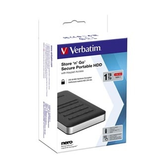 Verbatim externí pevný disk, Store N Go Secure Portable, 2.5