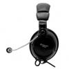 Defender Orpheus HN-898, sluchátka s mikrofonem, ovládání hlasitosti, černá, uzavřená, 2x 3.5 mm jack