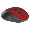 Myš bezdrátová, Defender Accura MM-365, černo-červená, optická, 1600DPI