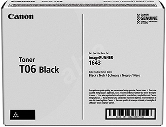 Canon originální toner T06 BK, 3526C002, black, 20500str.