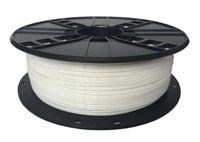 GEMBIRD Tisková struna (filament) PETG, 1, 75mm, 1kg, bílá