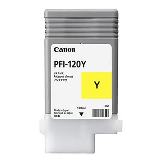 Canon originální ink PFI-120 Y, 2888C001, yellow, 130ml