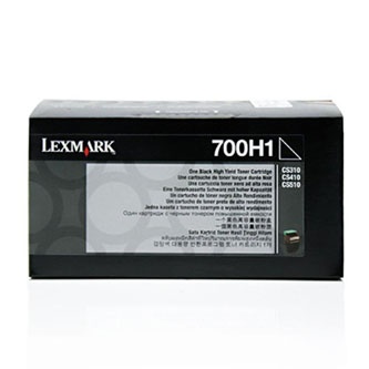 Lexmark originální toner 70C0H10, black, 4000str., high capacity
