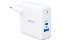 Anker PowerPort Atom III 45W, USB-C + 15W USB-A, Power IQ 3.0, bílá