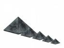 BEWIT Šungitová pyramida, leštěná - 5 cm
