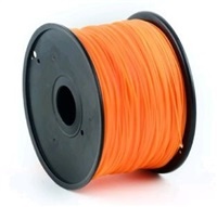 GEMBIRD Tisková struna (filament) PLA, 1, 75mm, 1kg, oranžová