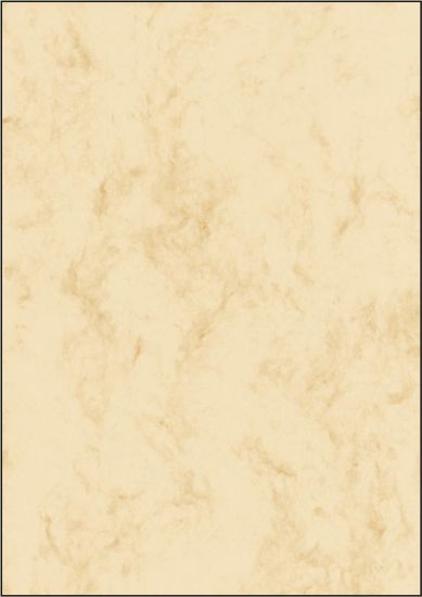 Dekorativní papír Sigel - A4, 200 g/m2, motiv mramor béžový, 50 listů