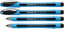 Kuličkové pero Schneider Slider Memo XB - černé