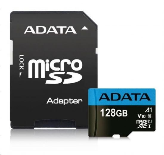 Adaptér ADATA Premier UHS Micro SDXC 128 GB